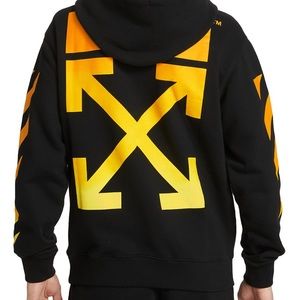 OFF WHITE Gradient Graphic Slim-Fit Hoodie Sweatshirt